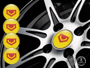 Vossen Dome Sticker Ausgabe Hochwertige Auto-Labels